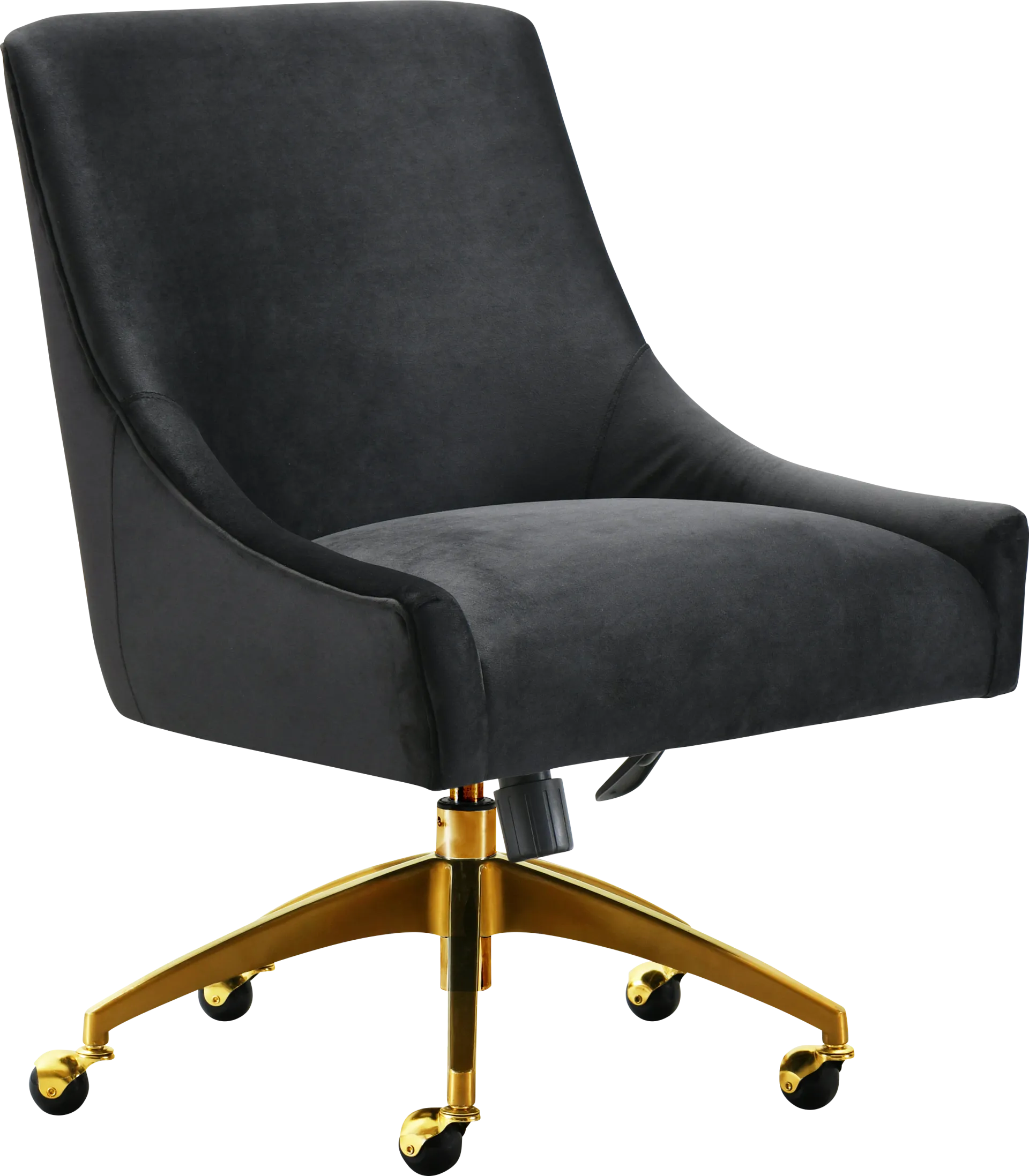 Bedera Black Desk Chair - Image 1