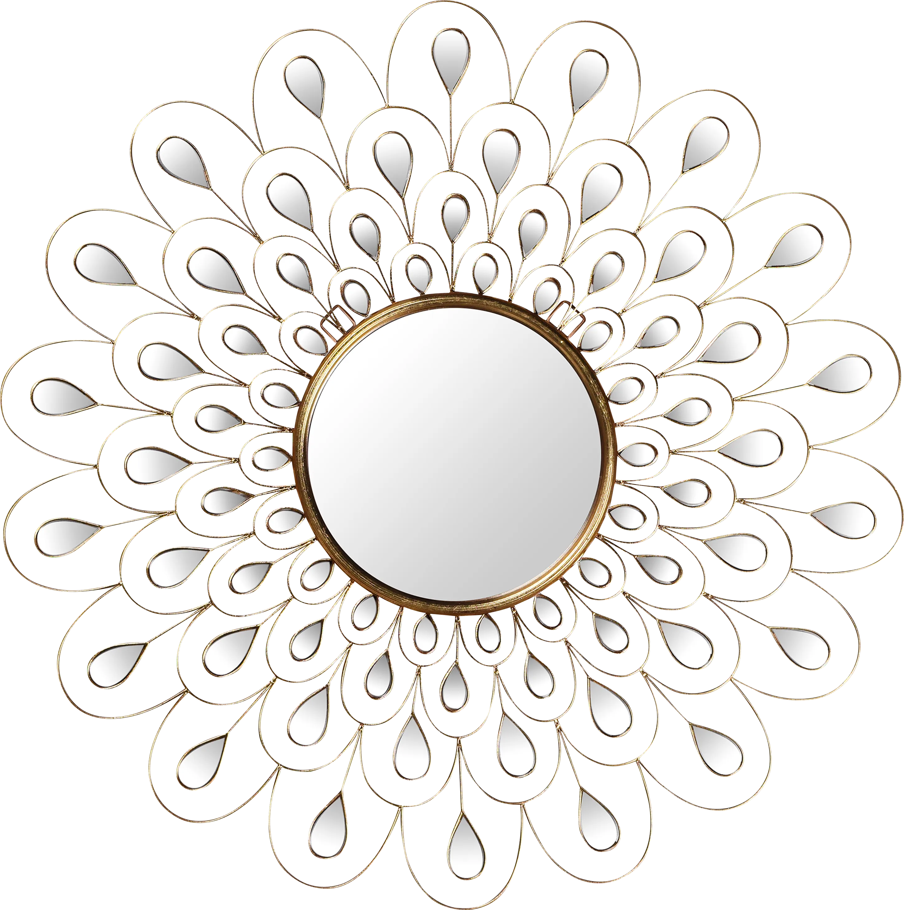 Zelva Gold Mirror - Thumbnail - Image 1