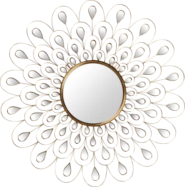 Zelva Gold Mirror