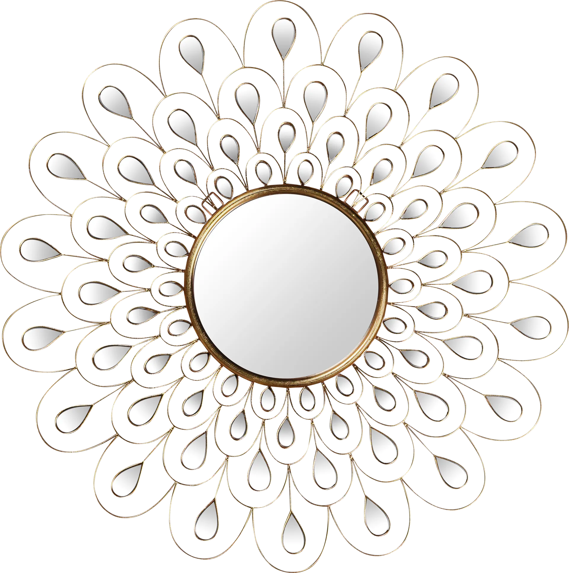 Zelva Gold Mirror - Image 1