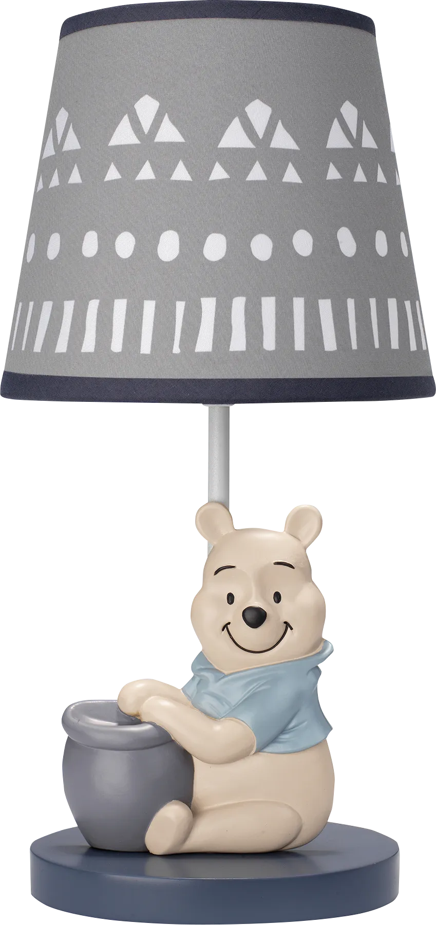 Kids Forever Pooh Gray Lamp - Image 1
