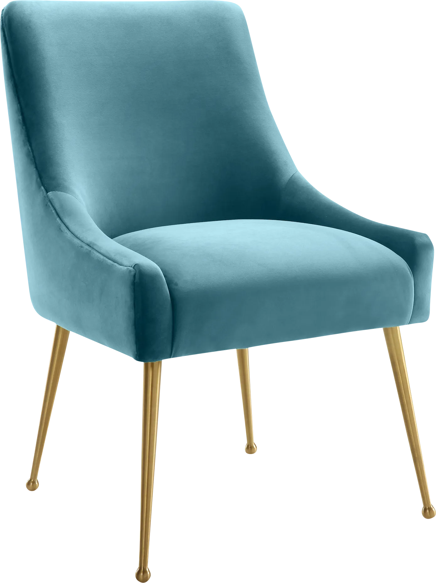Beaulane IV Blue Side Chair - Thumbnail - Image 1