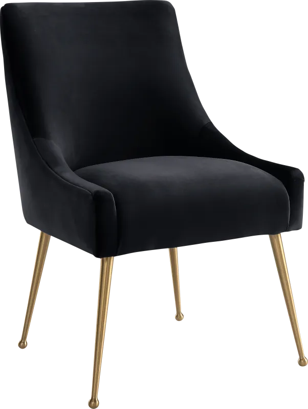 Beaulane IV Black Side Chair