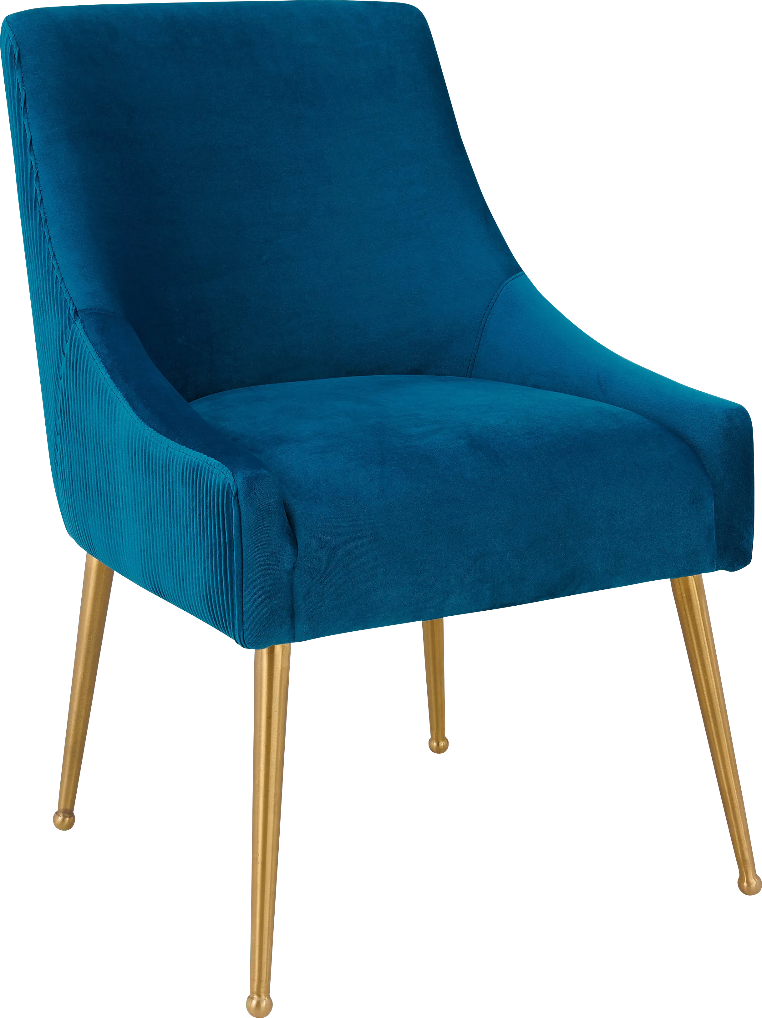 Beaulane I Navy Side Chair - Thumbnail - Image 1