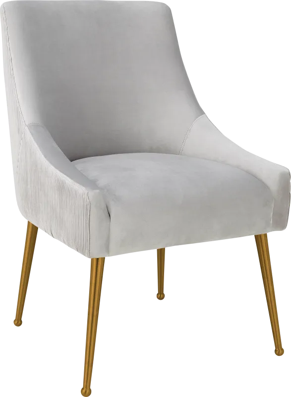 Beaulane I Light Gray Side Chair