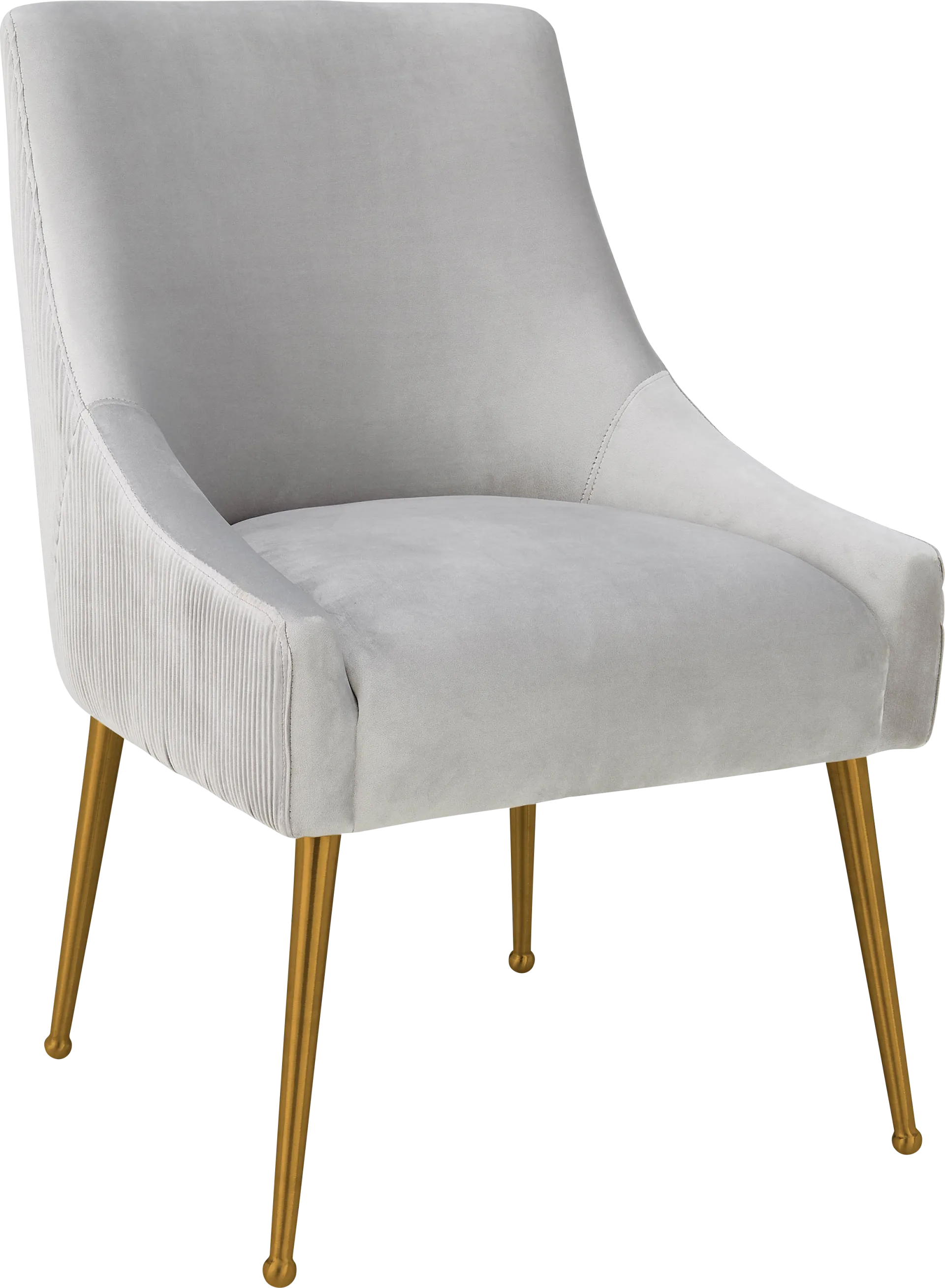 Beaulane I Light Gray Side Chair - Image 1