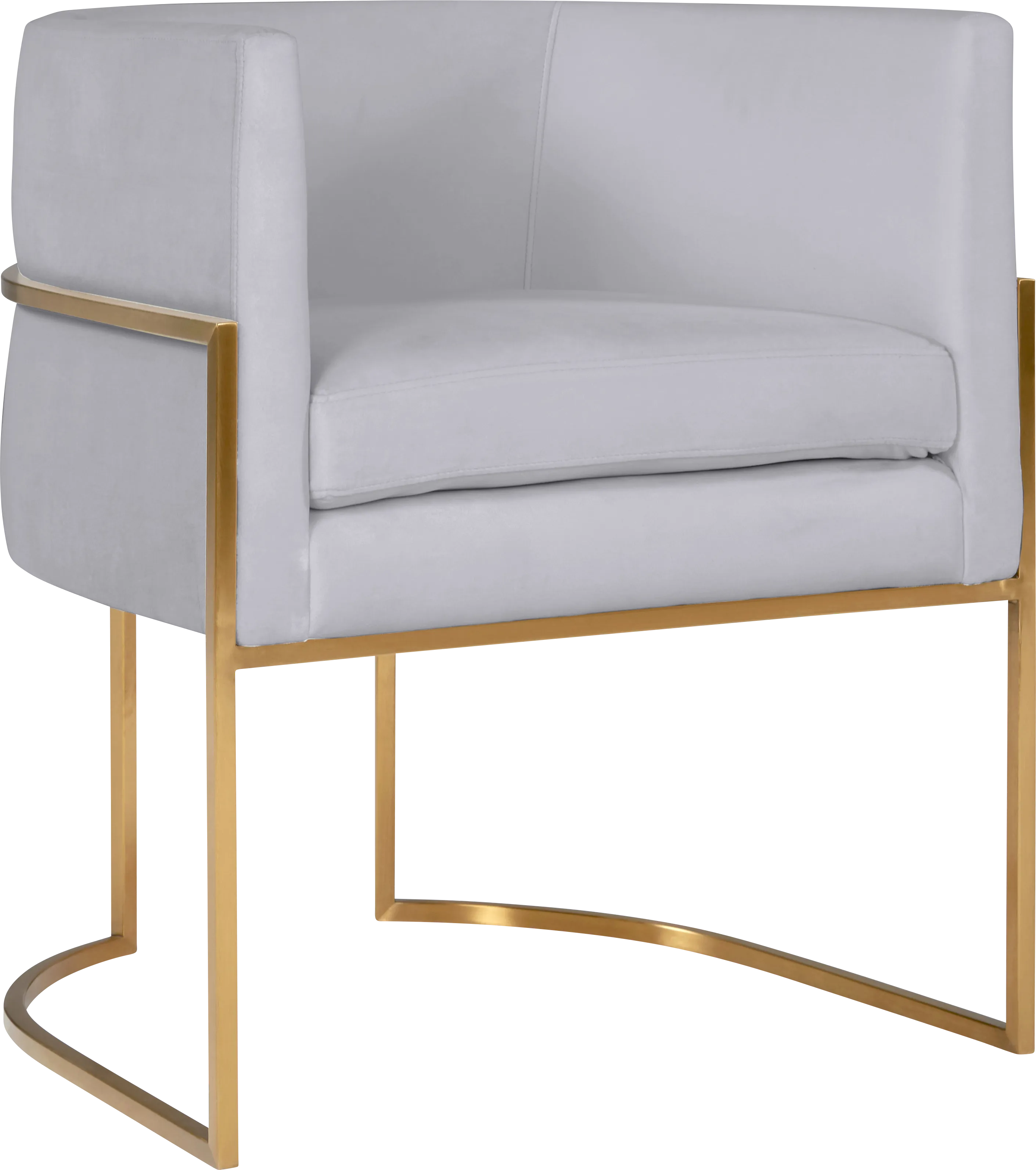 Fera Leah II Gray Arm Chair - Thumbnail - Image 1