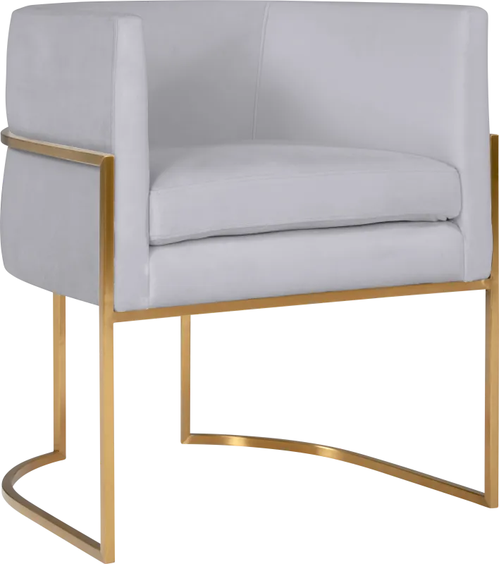 Fera Leah II Gray Arm Chair