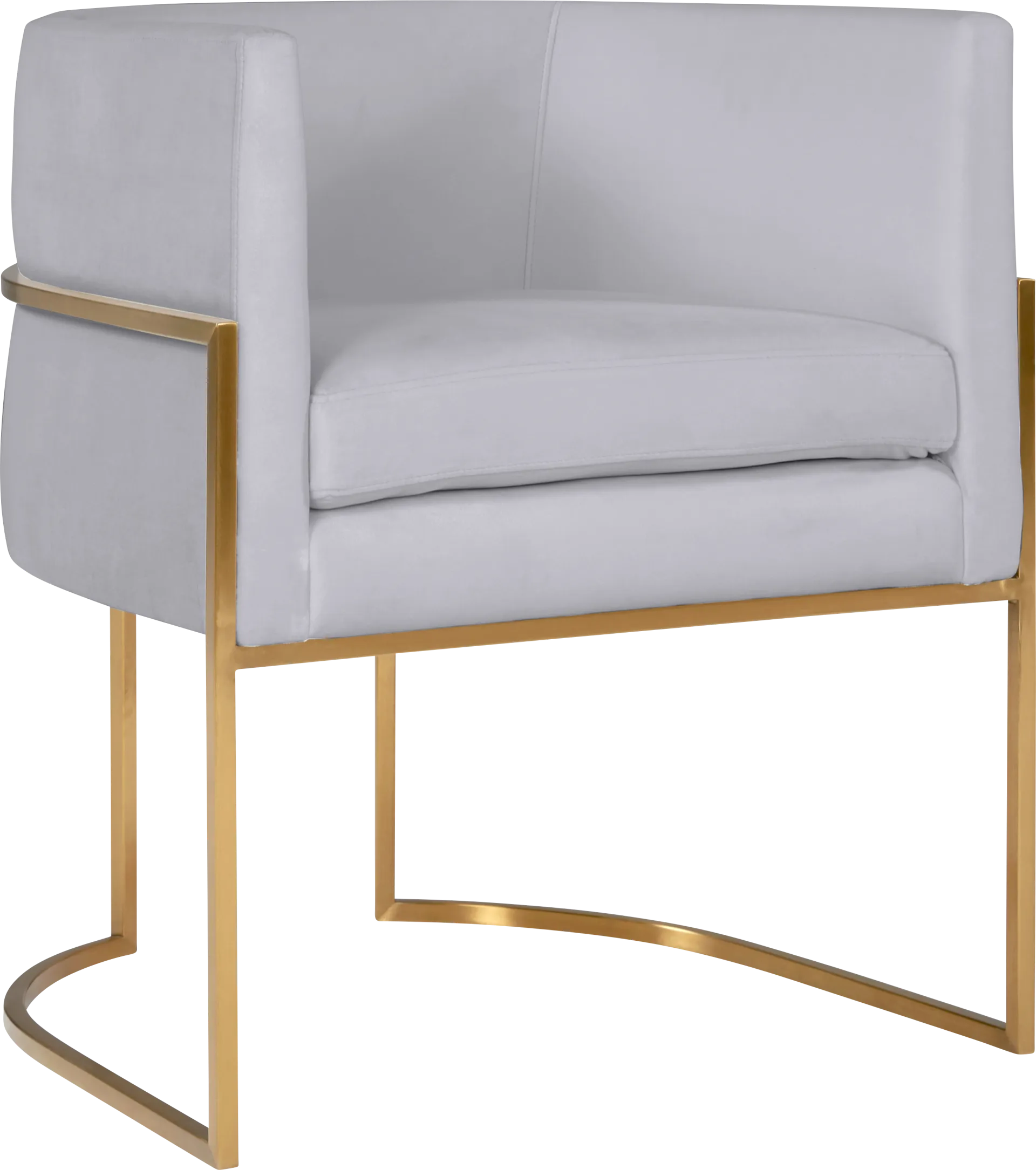 Fera Leah II Gray Arm Chair - Image 1