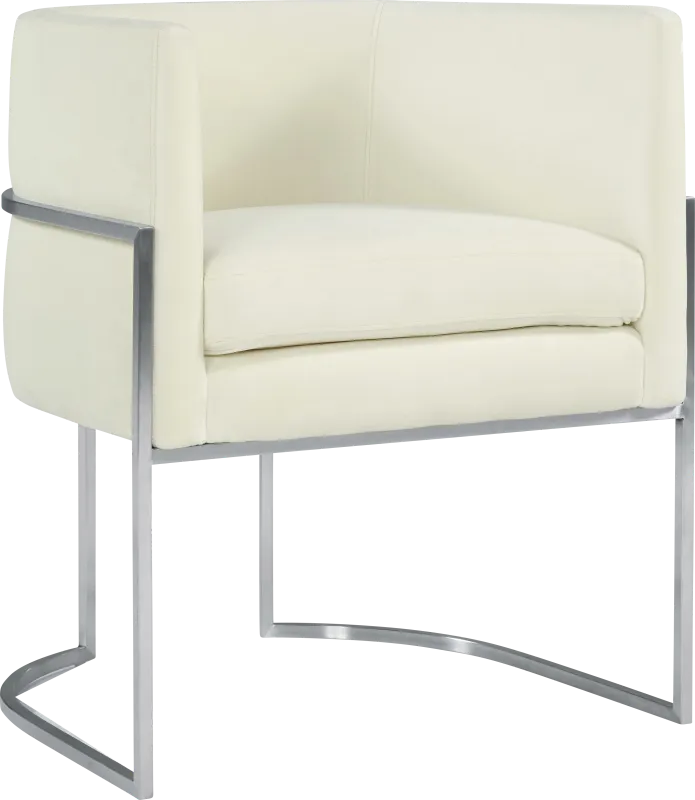Fera Leah I Cream Arm Chair