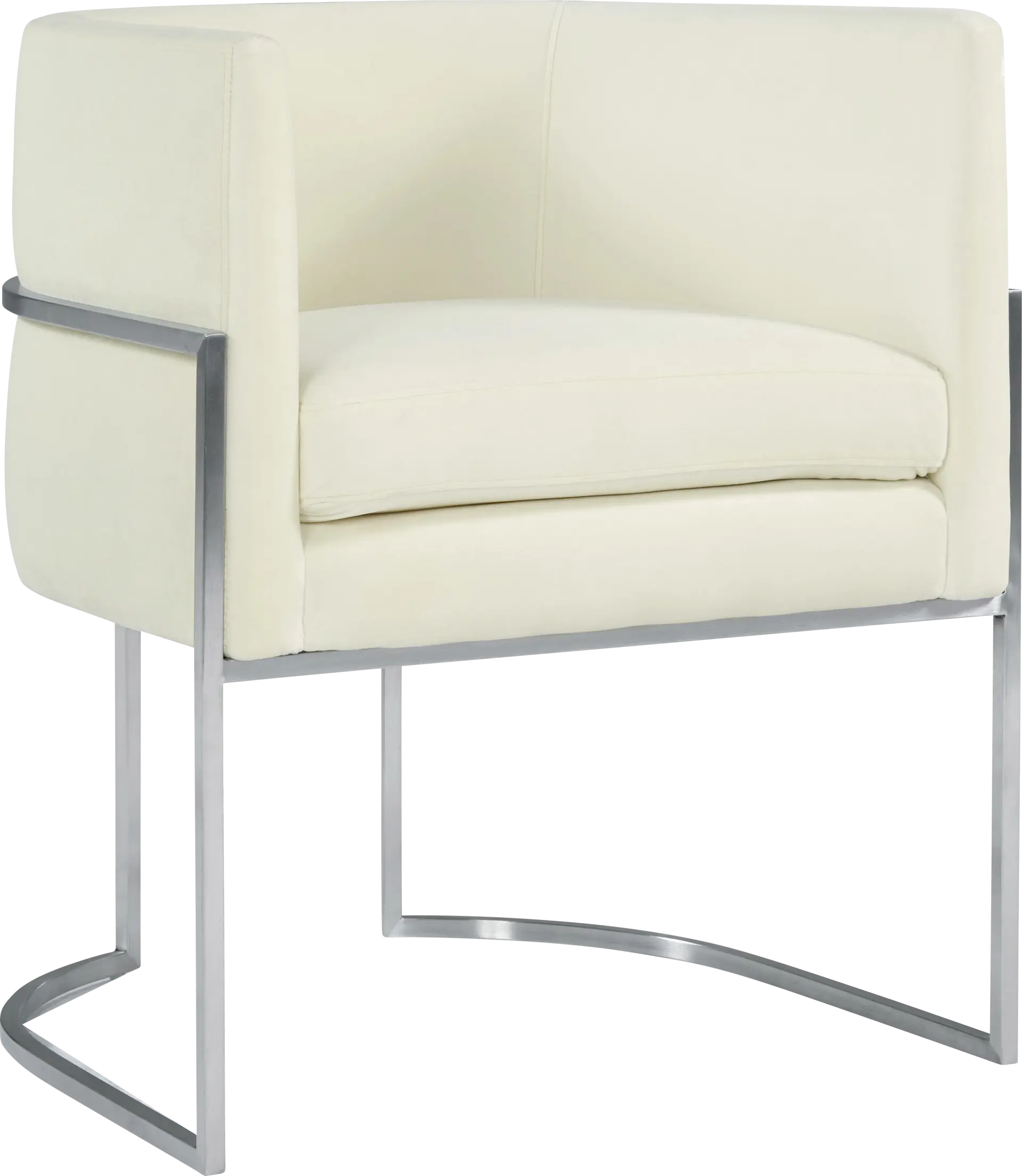 Fera Leah I Cream Arm Chair