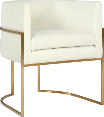 Fera Leah II Cream Arm Chair