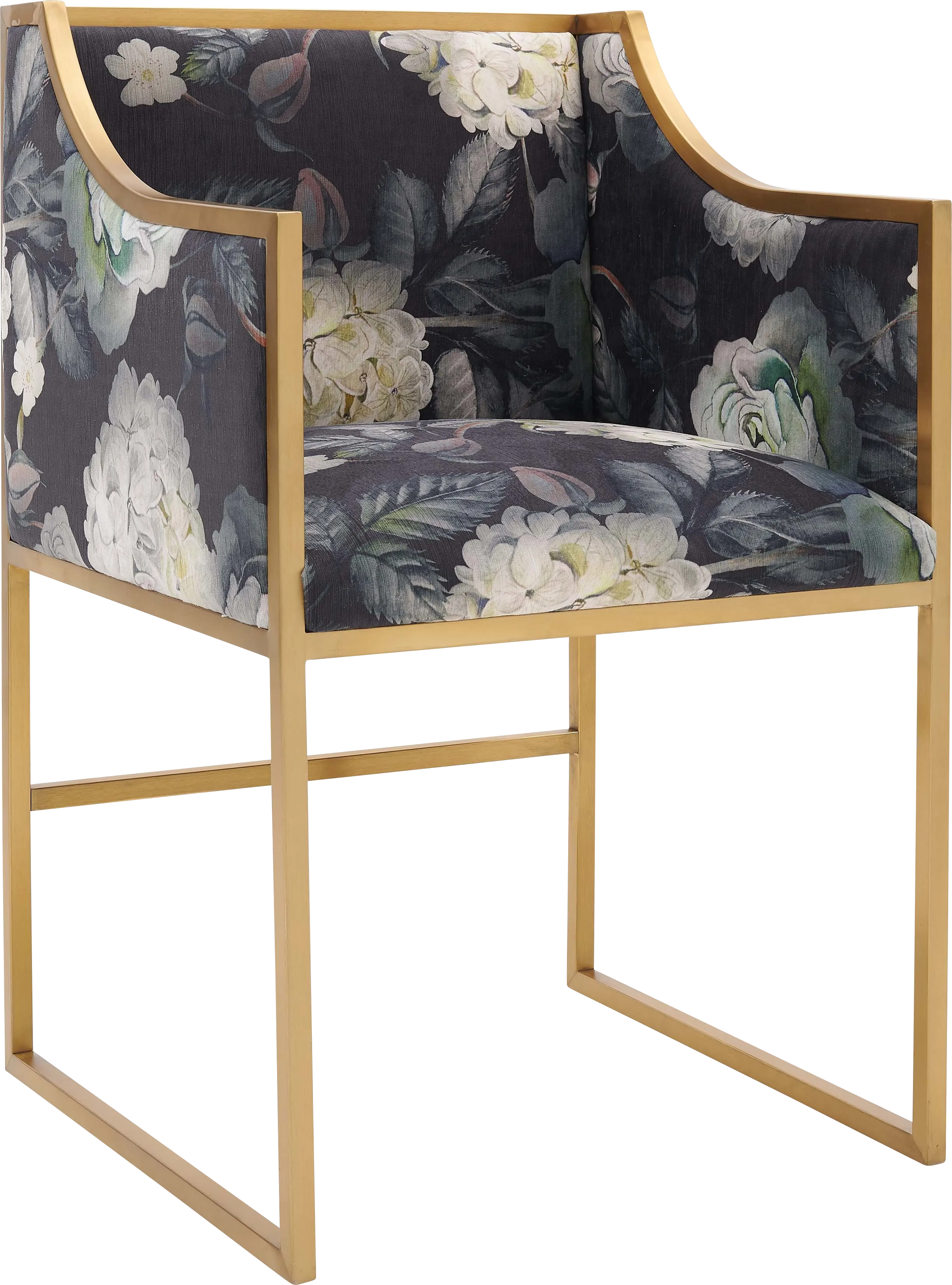 Batellan Dark Gray Arm Chair - Thumbnail - Image 1