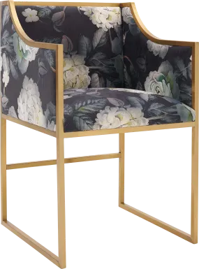 Batellan Dark Gray Arm Chair