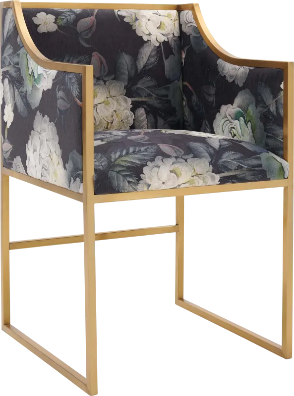 Batellan Dark Gray Arm Chair