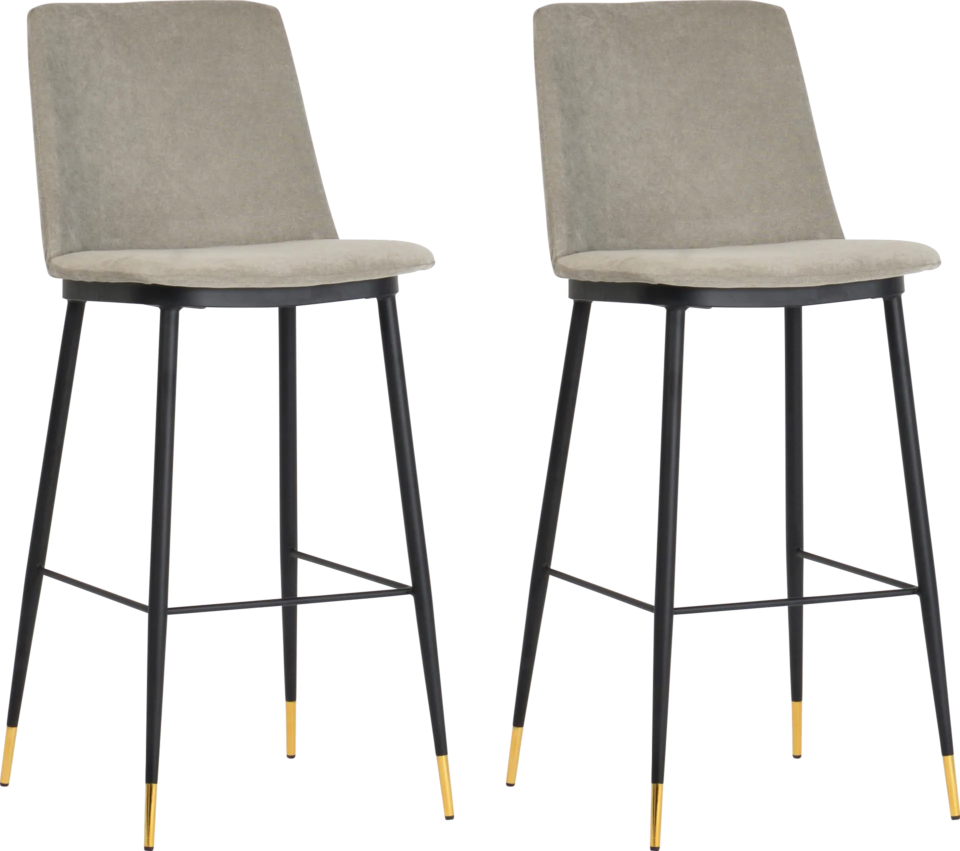Ellian Gray Counter Height Stool, Set of 2 - Image 1