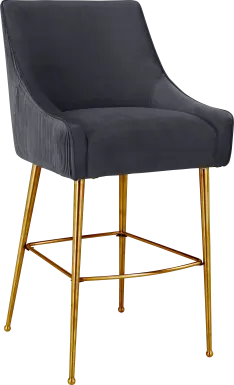 Beaulane I Dark Gray Barstool