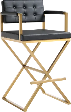 Drela Black Barstool