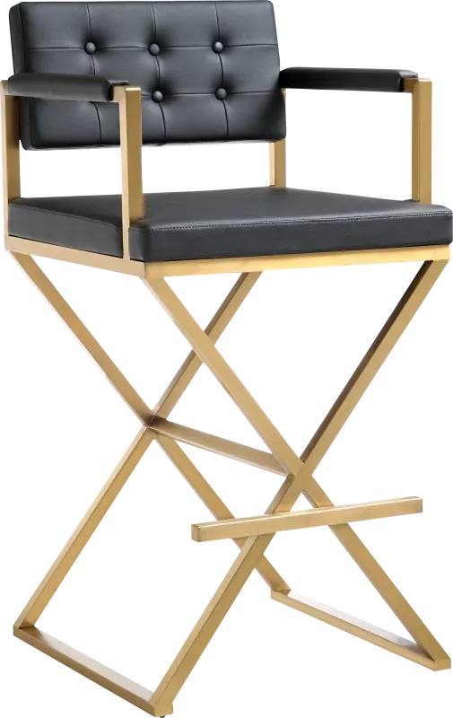Drela Black Barstool