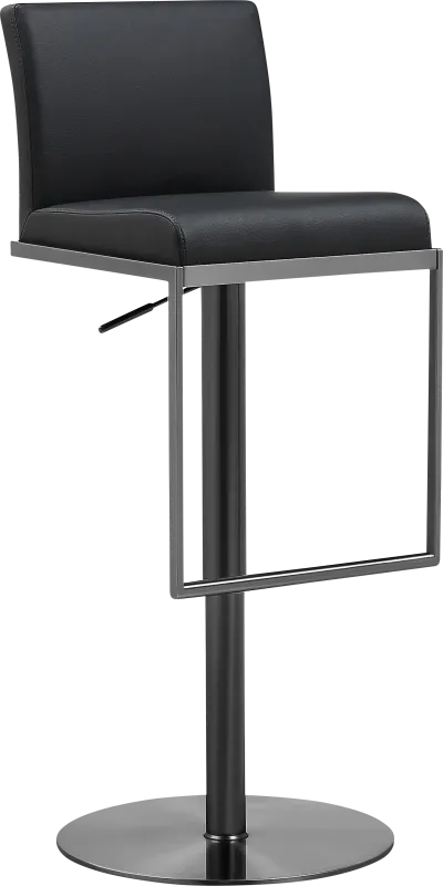 Amanor Black Barstool