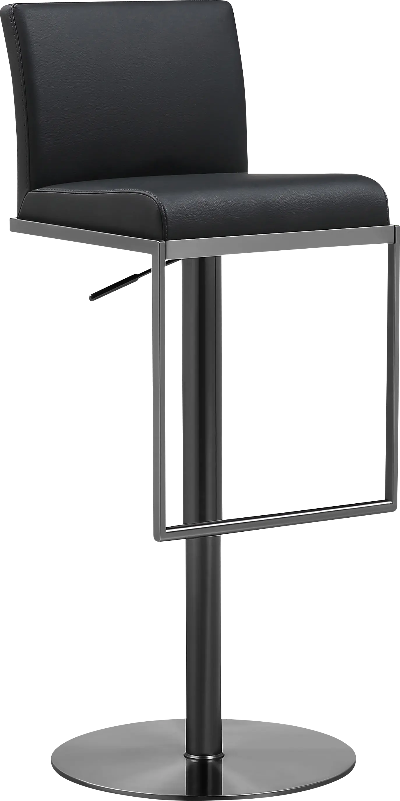 Amanor Black Barstool