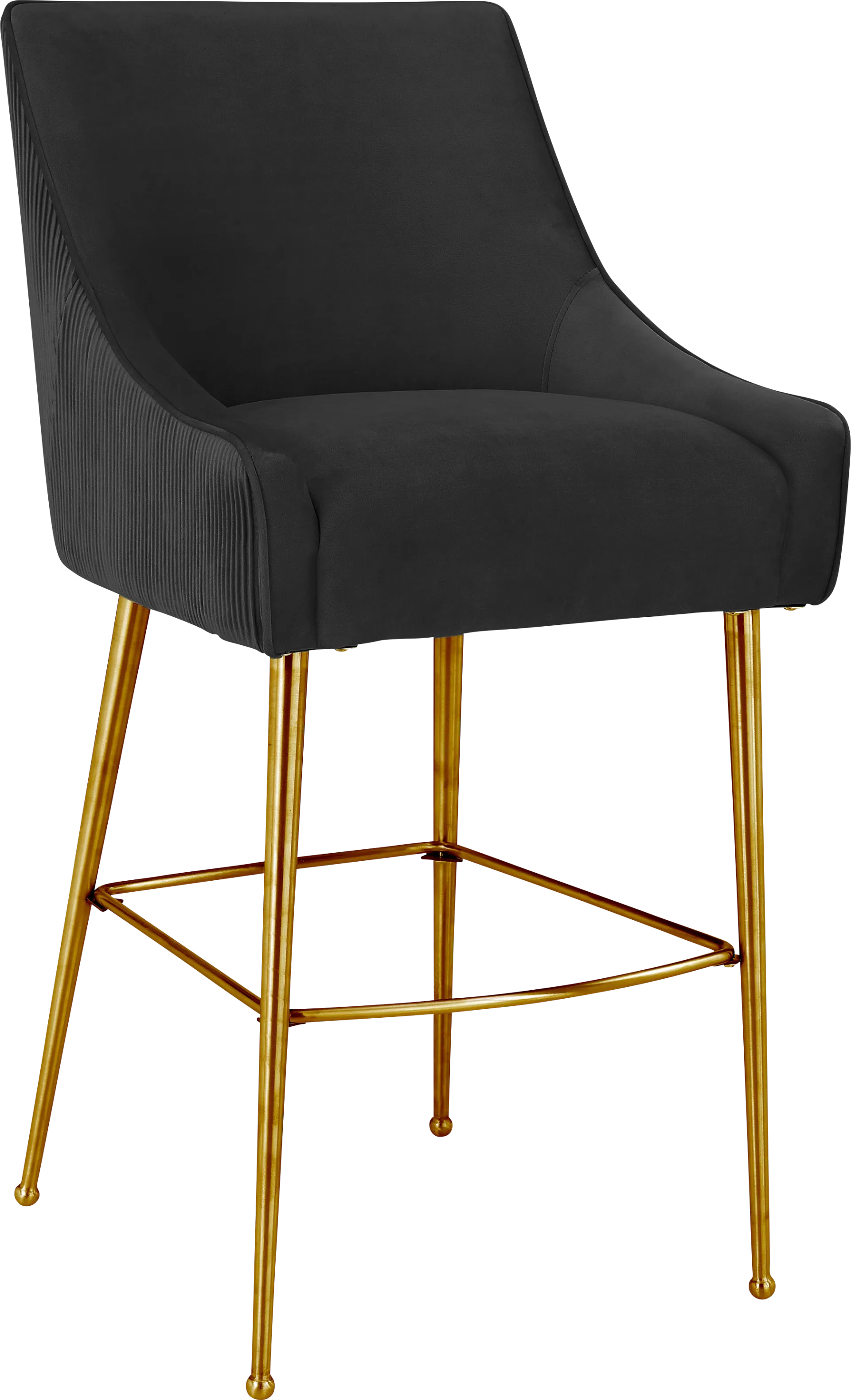 Beaulane I Black Barstool - Image 1