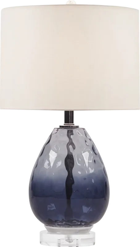 Robin Circle Blue Lamp