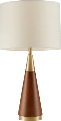 Noble Post Brown Lamp
