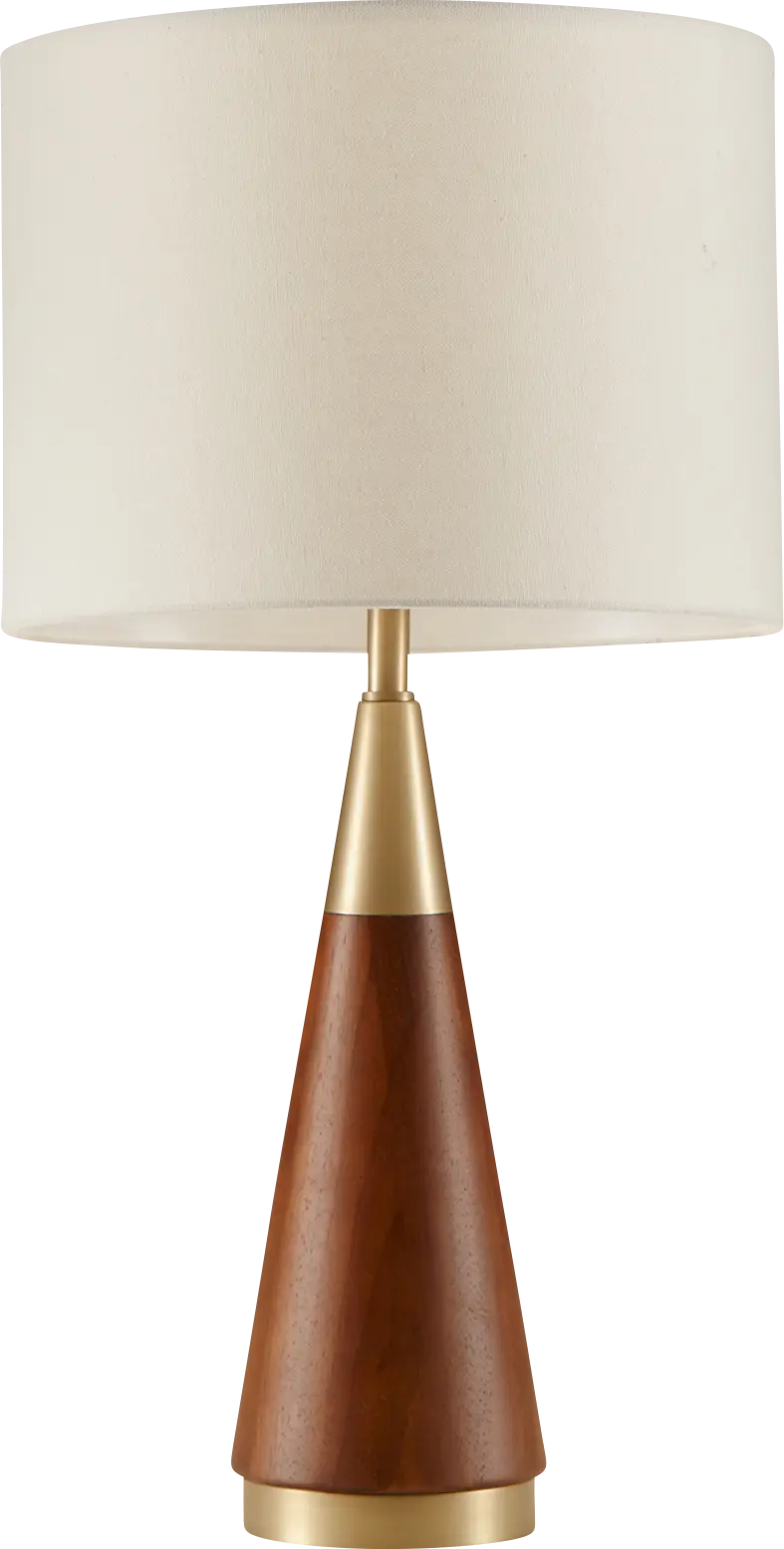 Noble Post Brown Lamp