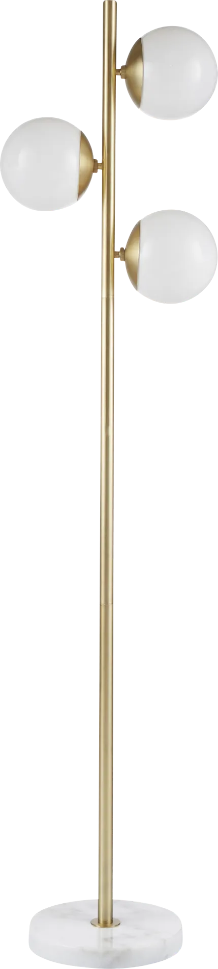Cargill Land Gold Floor Lamp - Image 1