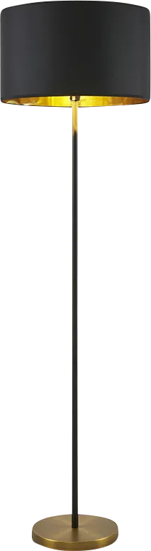 Cooper View Black Floor Lamp - Image 1
