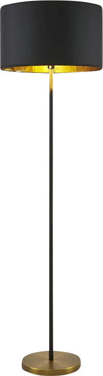 Cooper View Black Floor Lamp