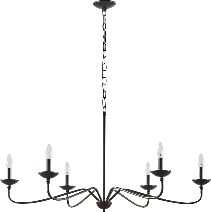 Albert Drive Black Chandelier