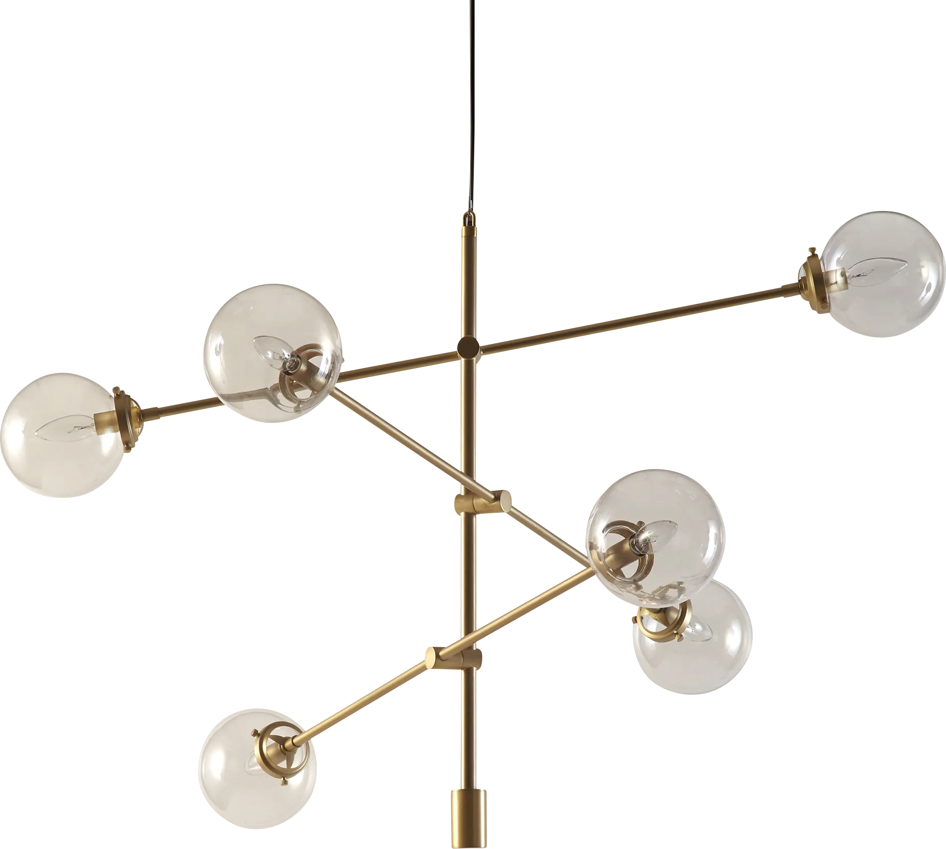 Sparks Nest Gold Chandelier - Thumbnail - Image 1