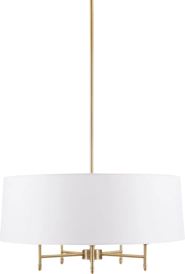 Upsal Estates Gold Chandelier - Image 1