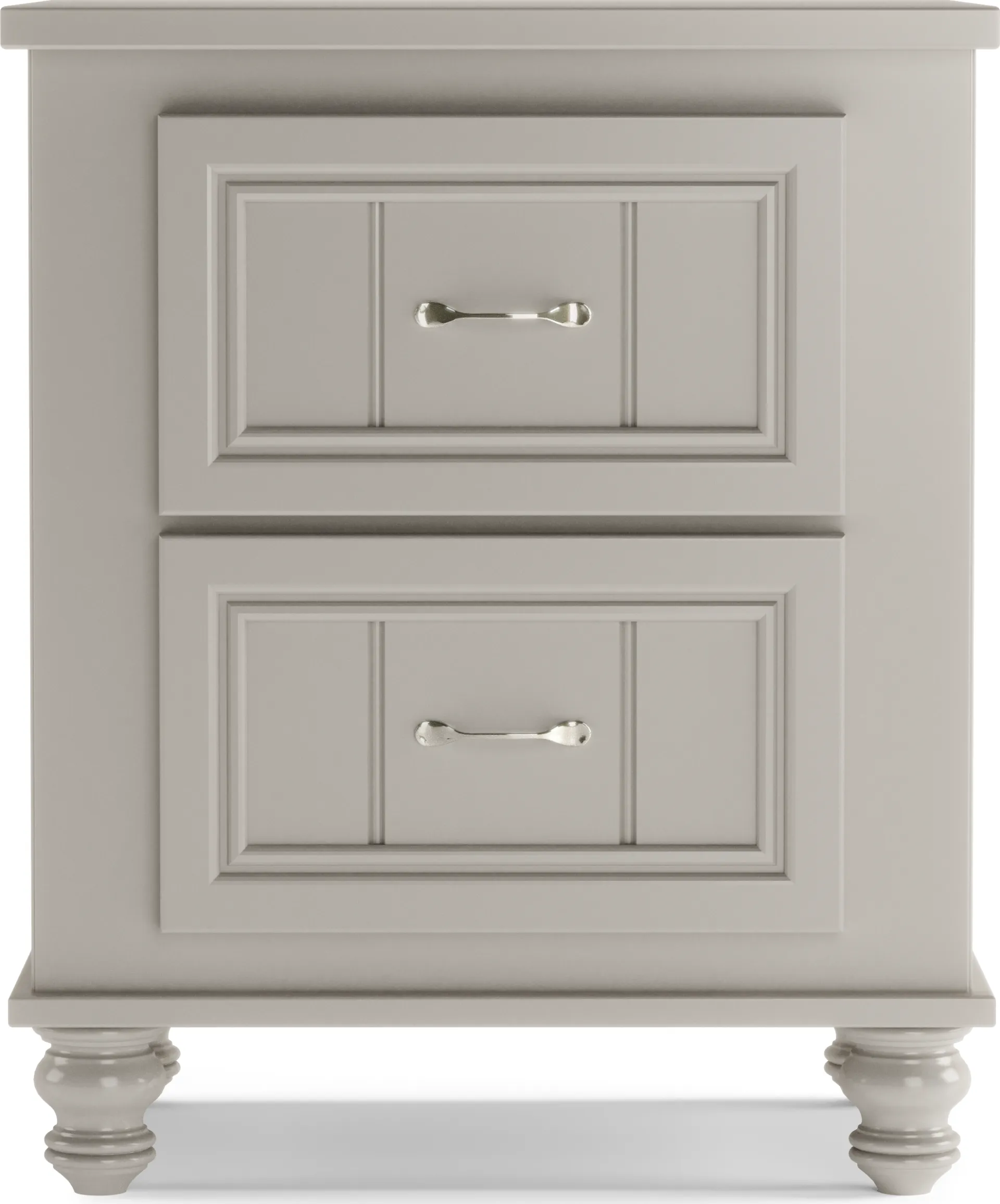Kids Cottage Colors Gray Nightstand - Image 1