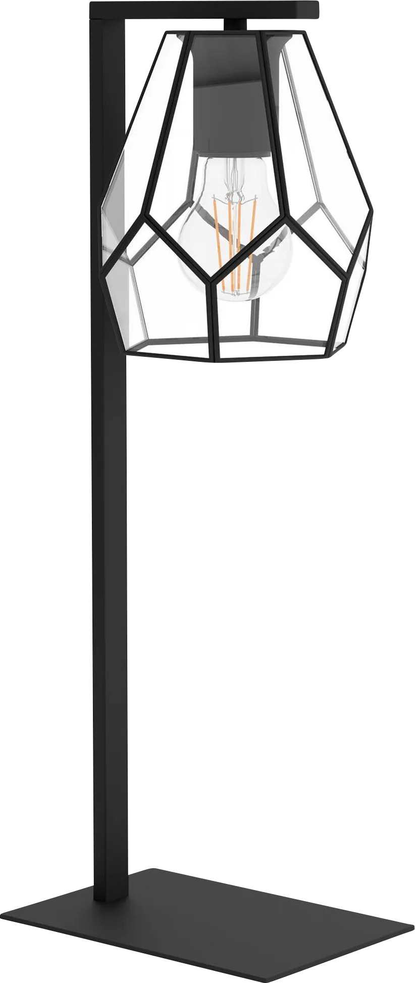 Adaine Bend Black Lamp - Image 1