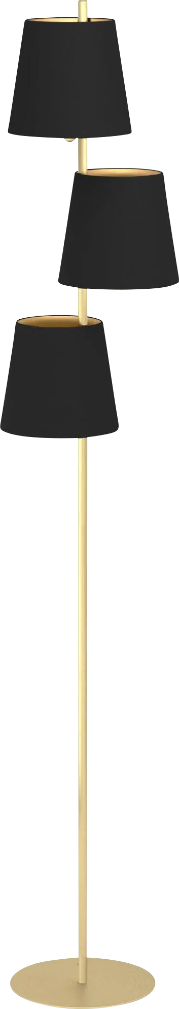 Weber Hollow Brass Floor Lamp - Image 1
