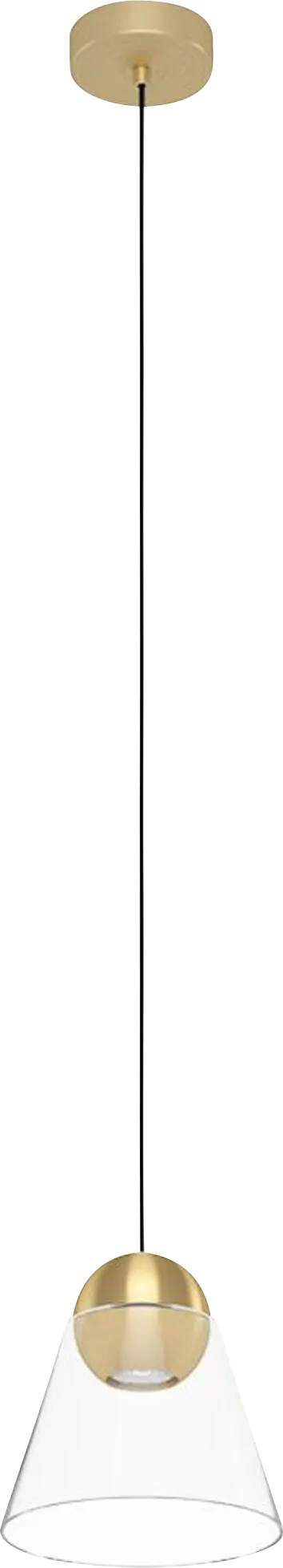 Inlyne Club Brass Pendant - Image 1