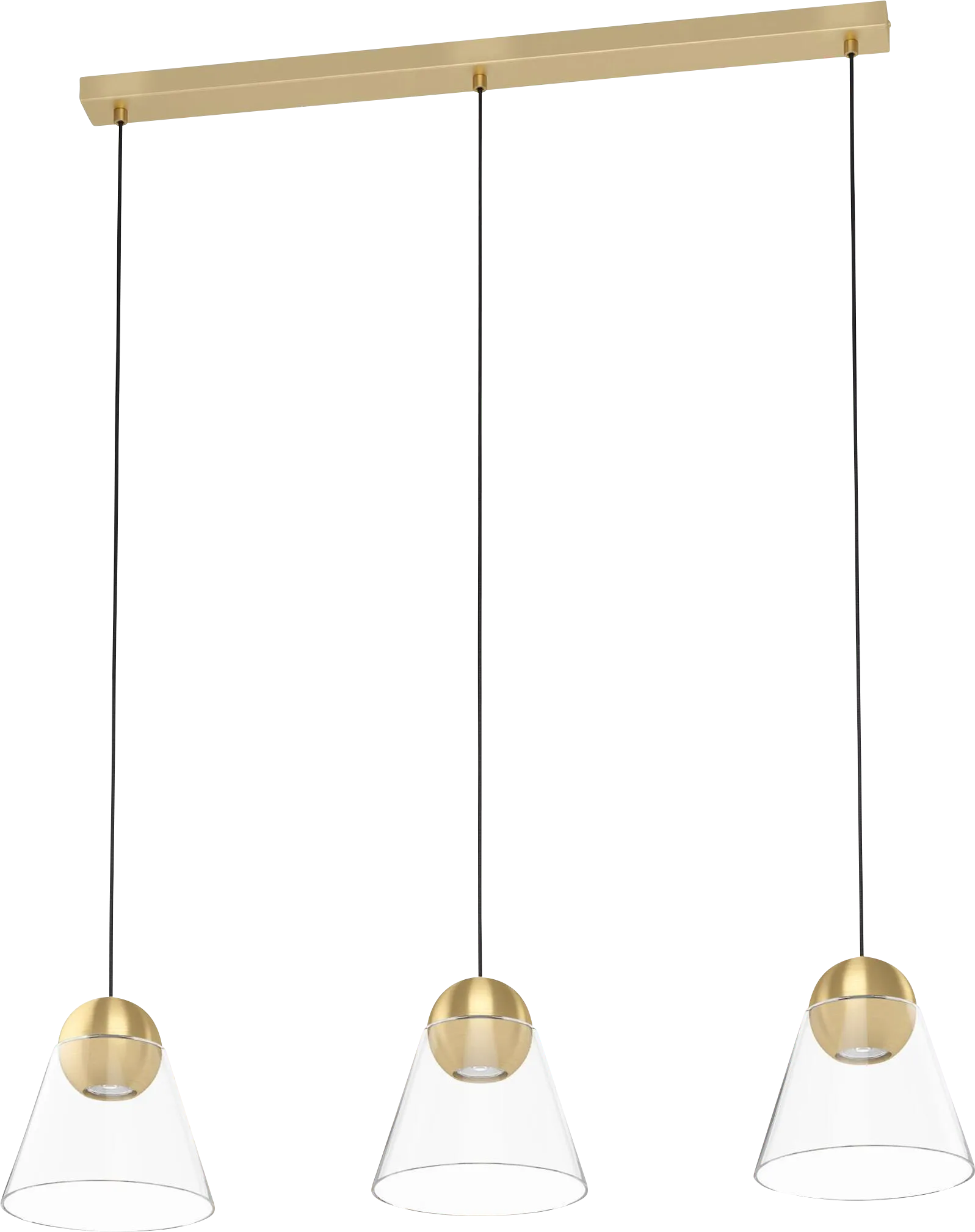 Inlyne Club Brass Chandelier - Image 1