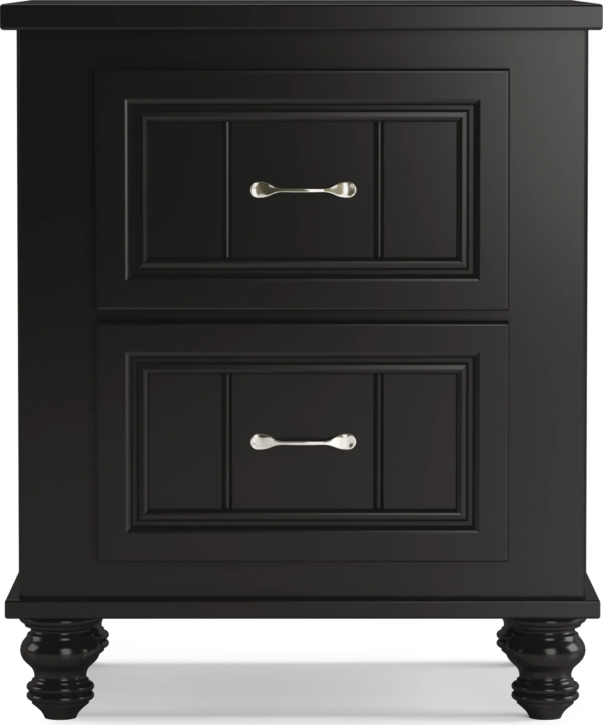 Kids Sugar Hollow Black Twin Daybed Bedroom with Cottage Colors Chest and Nightstand - Image 5