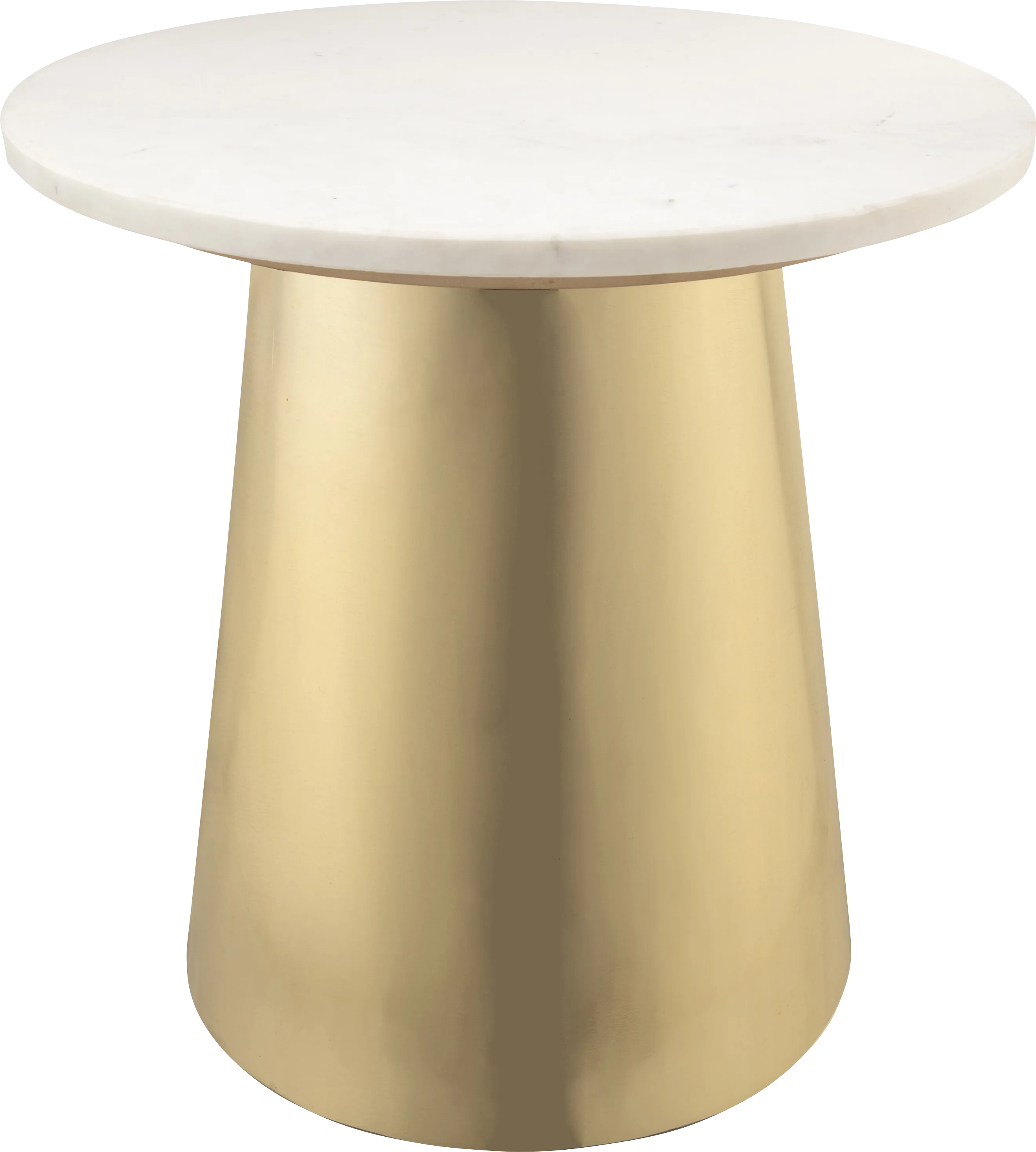 Sleken Gold End Table - Thumbnail - Image 1