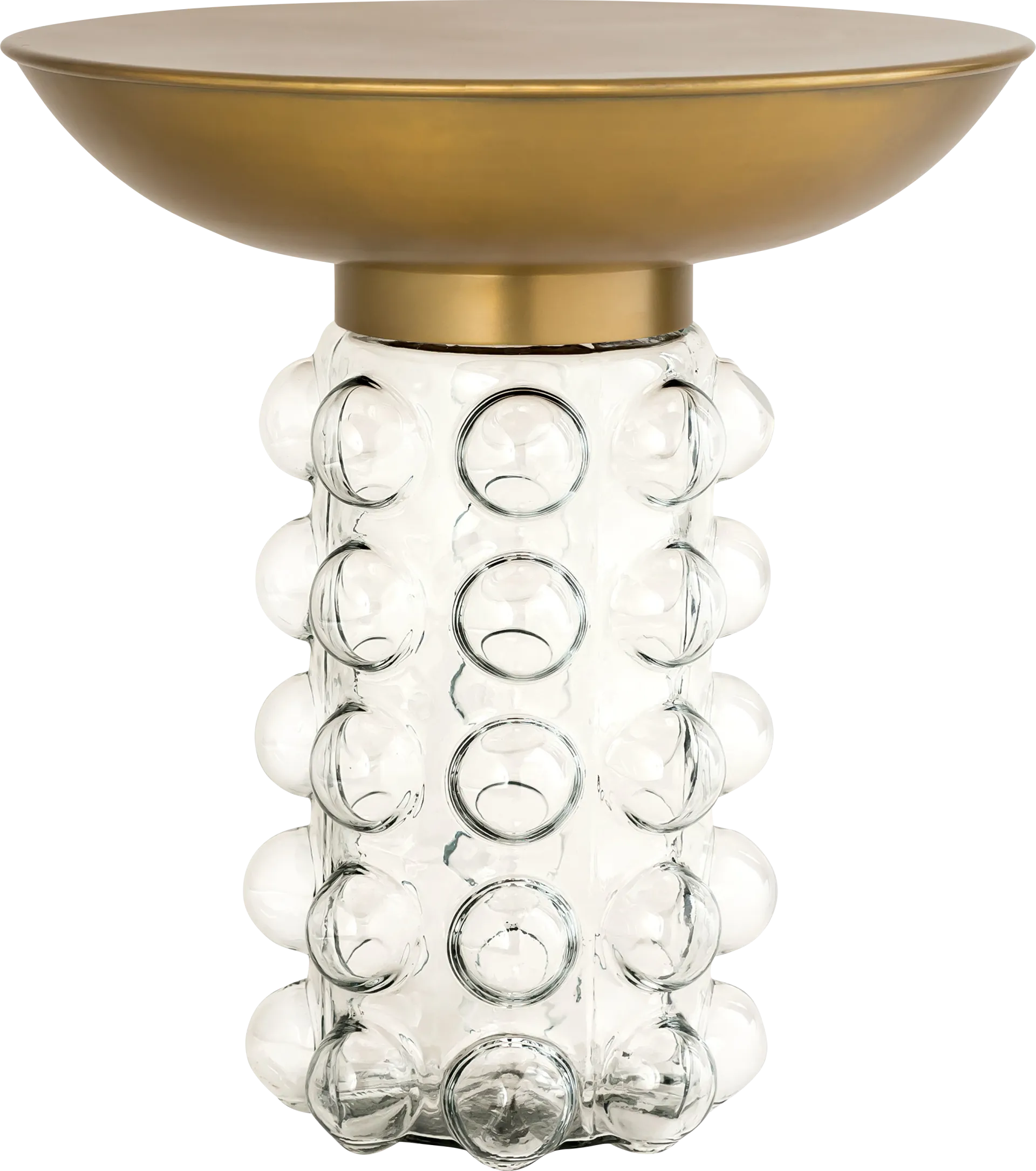 Elbubble Brass Accent Table - Image 1