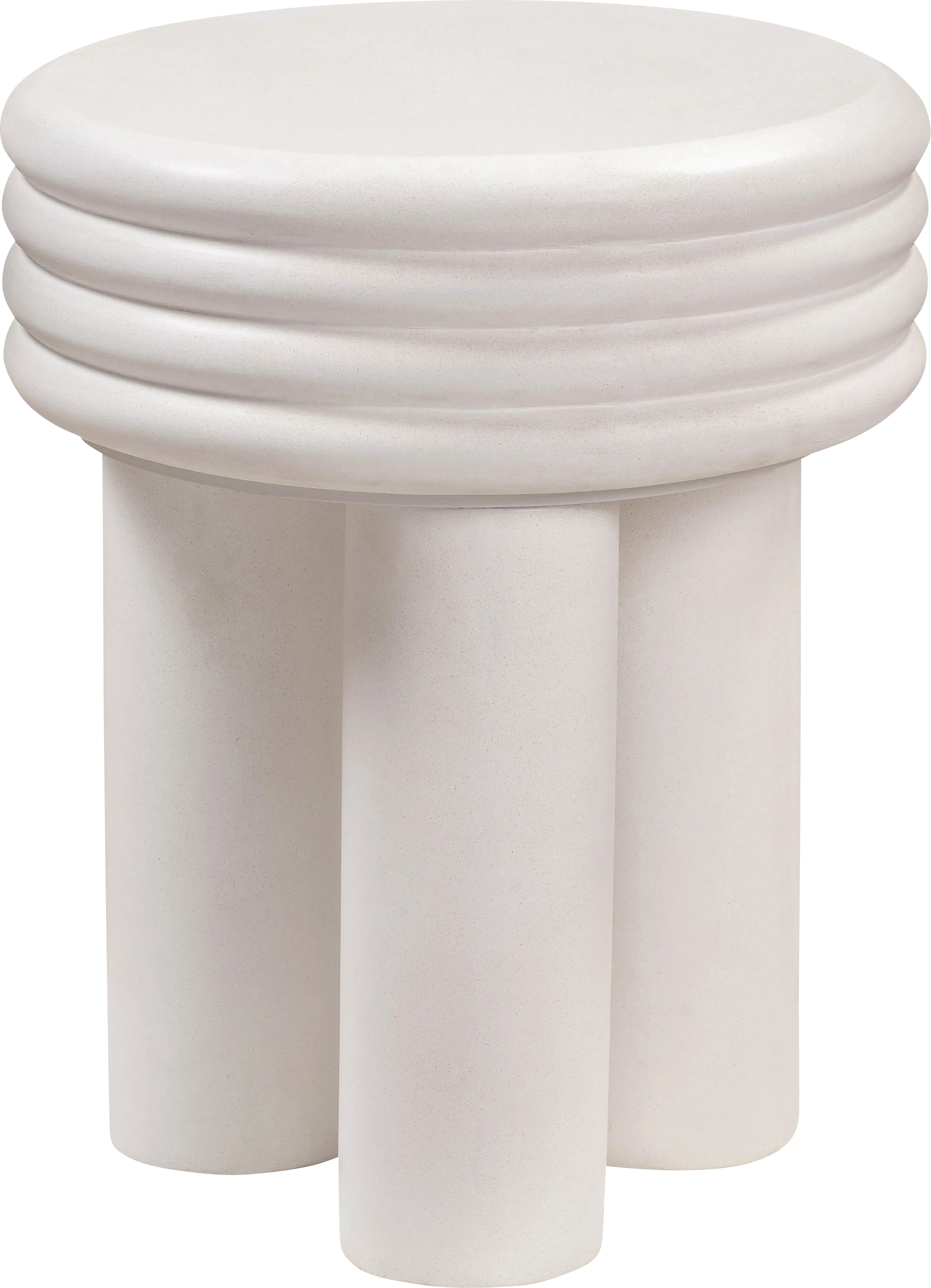 Ellta Ivory Accent Table - Thumbnail - Image 1