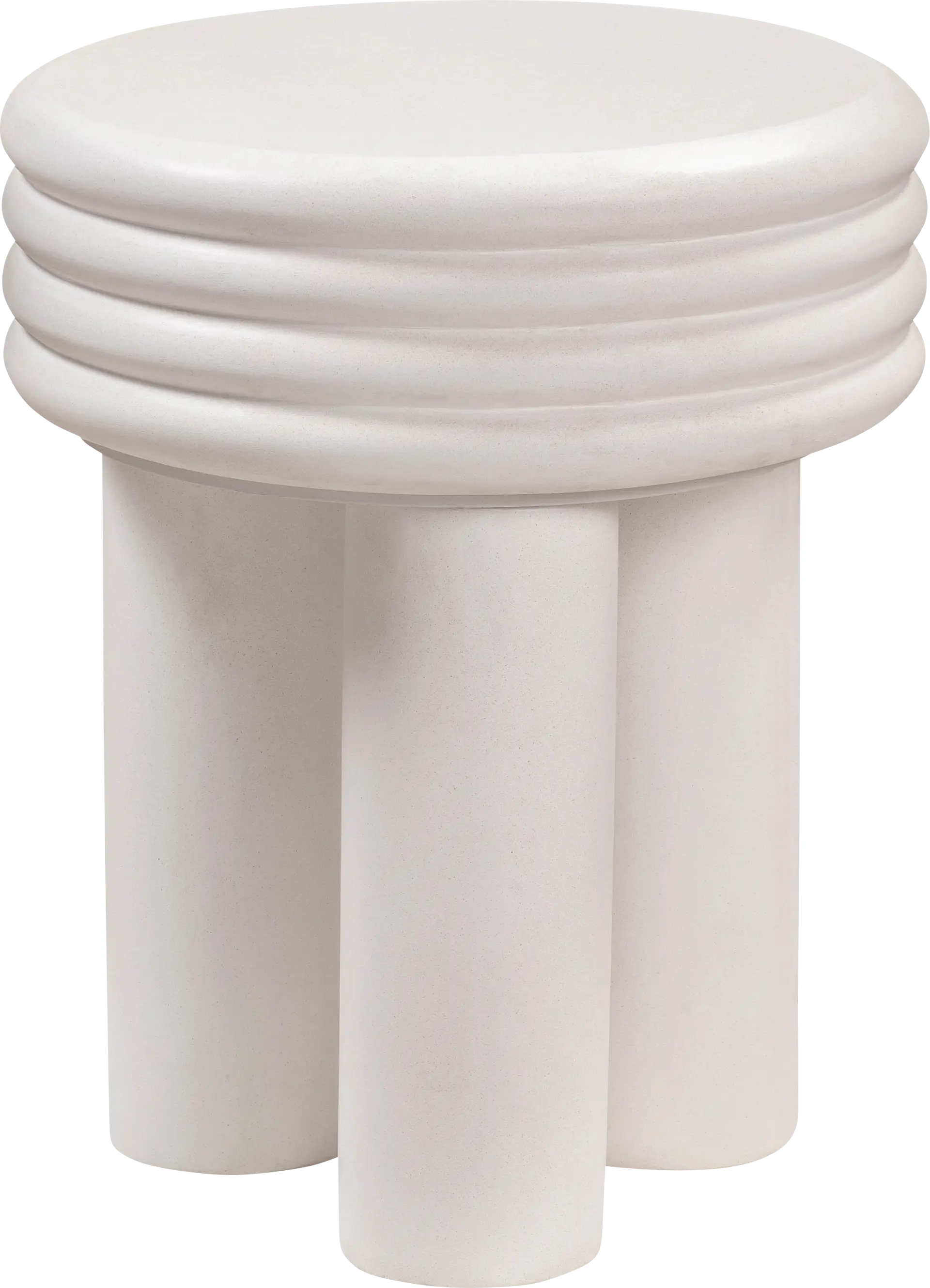 Ellta Ivory Accent Table
