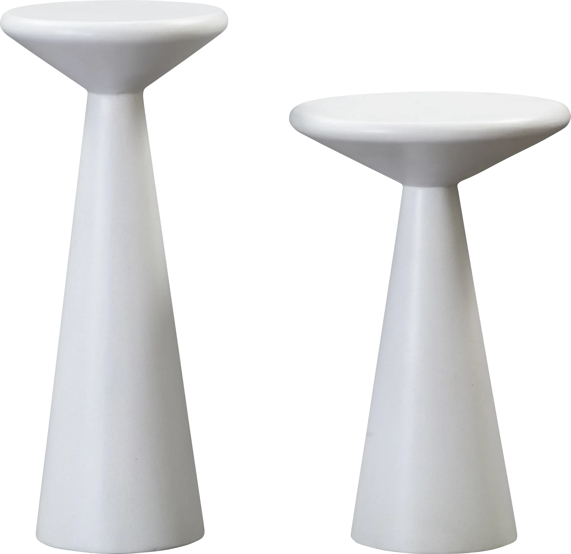 Lyana White Accent Table, Set of 2 - Image 1