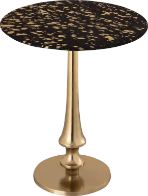 Dacer Black Accent Table