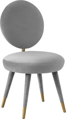 Maya Carr Light Gray Dining Chair