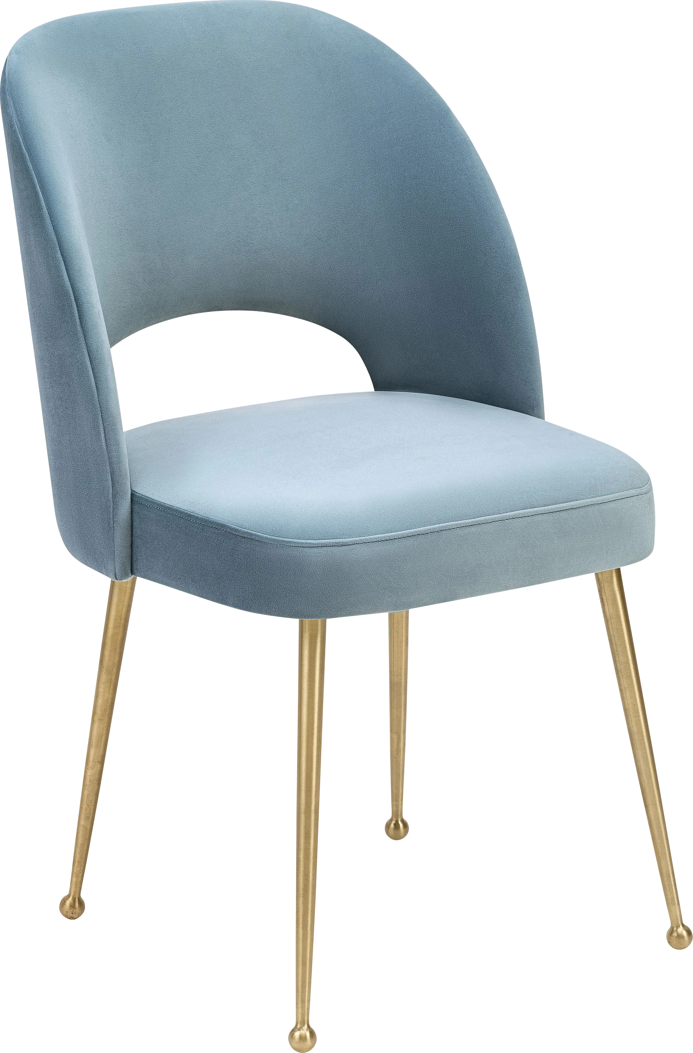 Chelsera Blue Dining Chair - Thumbnail - Image 1