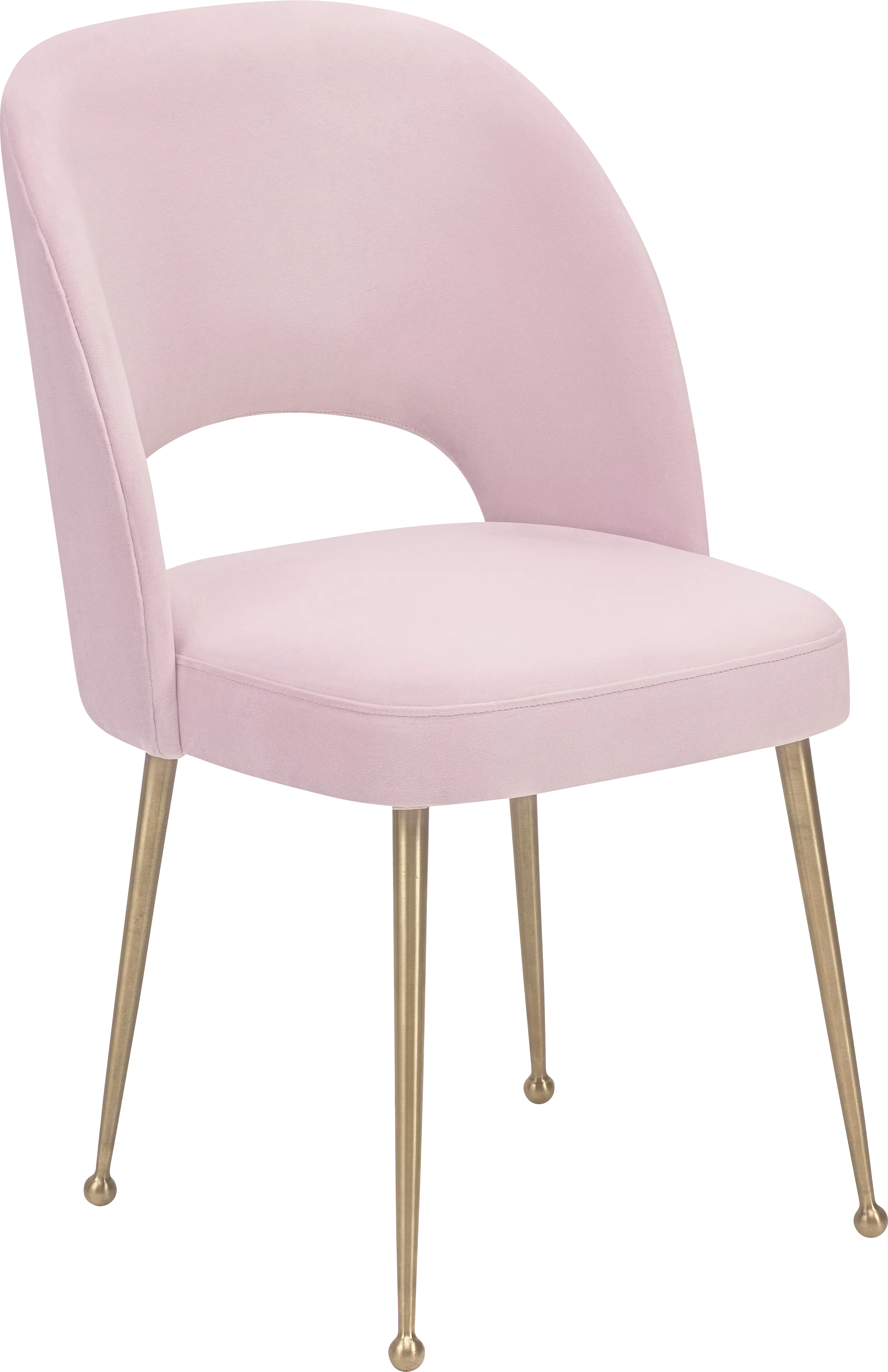 Chelsera Blush Dining Chair - Thumbnail - Image 1